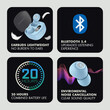SONICGEAR ENC BT5.4 EARPUMP TWS JEWEL 2 BEIGE
