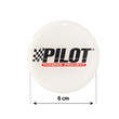 ΑΥΤ.PILOT/3 PILOT ΑΥΤΟΚΟΛΛΗΤΑ ΖΑΝΤΩΝ 6 cm ΛΕΥΚΟ/ΜΑΥΡΟ/ΚΟΚΚΙΝΟ ΣΜΑΛΤΟΥ - 4 ΤΕΜ.