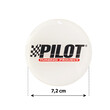 ΑΥΤ.PILOT/5 PILOT ΑΥΤΟΚΟΛΛΗΤΑ ΖΑΝΤΩΝ 7,2 cm ΛΕΥΚΟ/ΜΑΥΡΟ/ΚΟΚΚΙΝΟ ΣΜΑΛΤΟΥ - 4 ΤΕΜ.