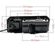 DIGITAL IQ CAMERA  AUDI_05 (AHD) HANDLE CAMERA AUDI A5-Q2-Q5-Q7 - PORSCHE - SKODA - VW mod. 2017>