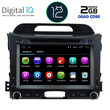 DIGITAL IQ X374M_GPS (8'' DVD) MULTIMEDIA for  KIA SPORTAGE mod. 2010-2015
