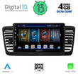 DIGITAL IQ BXD 6665_CPA (9inc) MULTIMEDIA TABLET for SUBARU LEGACY - OUTBACK mod. 2002-2008