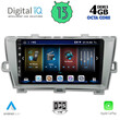 DIGITAL IQ BXD 6726_CPA (9inc) MULTIMEDIA TABLET for TOYOTA PRIUS mod. 2009-2015