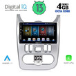 DIGITAL IQ BXD 6101_CPA (9inc) MULTIMEDIA TABLET for DACIA DUSTER – LOGAN – SANDERO mod. 2006-2012