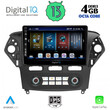 DIGITAL IQ BXD 6163_CPA CLIMA (10inc) MULTIMEDIA TABLET for FORD MONDEO mod. 2011-2013