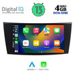 DIGITAL IQ BXD 6407_CPA (8inc) MULTIMEDIA TABLET for MERCEDES E W211 – CLS mod. 2003-2009