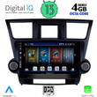DIGITAL IQ BXD 6719_CPA (10inc) MULTIMEDIA TABLET for TOYOTA HIGHLANDER mod. 2008-2015
