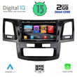 DIGITAL IQ BXH 3720_CPA (9inc) MULTIMEDIA TABLET for TOYOTA HILUX mod. 2005-2016