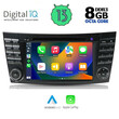 DIGITAL IQ BXE 890_CPA (7'' DVD) MULTIMEDIA for MERCEDES E (W211) – CLS (W219) mod. 2003-2009