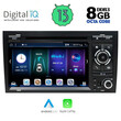 DIGITAL IQ BXE 850_CPA (7'' DVD) MULTIMEDIA for AUDI A4 mod. 2002-2008