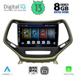 DIGITAL IQ BXD 8273_CPA (10inc) MULTIMEDIA TABLET for JEEP CHEROKEE mod. 2014&gt;