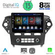 DIGITAL IQ BXD 8163_CPA CLIMA (10inc) MULTIMEDIA TABLET for FORD MONDEO mod. 2011-2013