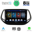 DIGITAL IQ BXD 8278_CPA (10inc) MULTIMEDIA TABLET for JEEP COMPASS mod. 2016-2021