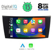 DIGITAL IQ BXD 8407_CPA (8inc) MULTIMEDIA TABLET for MERCEDES E W211 – CLS mod. 2003-2009