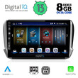 DIGITAL IQ BXD 8508_CPA (10inc) MULTIMEDIA TABLET for PEUGEOT 208-2008 mod. 2012-2021