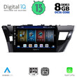 DIGITAL IQ BXD 8714_CPA (10inc) MULTIMEDIA TABLET for TOYOTA COROLLA mod. 2013-2016