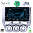 DIGITAL IQ RTC 5210_CPA A/C (9inc) MULTIMEDIA TABLET for HONDA JAZZ mod. 2002-2008