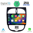 DIGITAL IQ RTC 5506_CPA (9inc) MULTIMEDIA TABLET for PEUGEOT 206 mod. 1998-2006