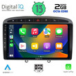 DIGITAL IQ RTC 5513_CPA (9inc) MULTIMEDIA TABLET for PEUGEOT 308 mod.2007-2012 - RCZ mod.2009-2015