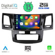 DIGITAL IQ RTC 5720_CPA (9inc) MULTIMEDIA TABLET for TOYOTA HILUX mod. 2005-2016