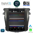 DIGITAL IQ BXD 8963_CPA TESLA STYLE for TOYOTA COROLLA 4D mod. 2006-2012