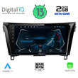 DIGITAL IQ RTC 5468_CPA (10inc) MULTIMEDIA TABLET for NISSAN QASHQAI mod. 2014-2021
