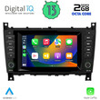 DIGITAL IQ MSF 393_CPA (7” DECK) MULTIMEDIA for MERCEDES C W203 – CLK W209 mod. 2004-2008