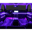 DIQ AMBIENT CRT 64 BLACK (Universal Thin Light Black Strip Ambient Light, 18 Lights with 64 colours)
