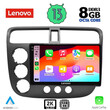 LENOVO SSW 10187_CPA (9inc) MULTIMEDIA TABLET for HONDA CIVIC 4D mod. 2001-2006