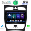 DIGITAL IQ BXD 6406_CPA (9inc) MULTIMEDIA TABLET for MERCEDES CLK (W209) mod. 2000-2004