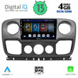 DIGITAL IQ BXD 6463_CPA (10inc) MULTIMEDIA TABLET for NISSAN NV400 - OPEL MOVANO - RENAULT MASTER mod. 2010-2020