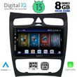 DIGITAL IQ BXD 8406_CPA (9inc) MULTIMEDIA TABLET for MERCEDES CLK (W209) mod. 2000-2004