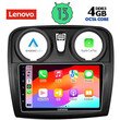 LENOVO SSX 9108_CPA (9inc) MULTIMEDIA TABLET for DACIA LOGAN – SANDERO mod. 2012-2019