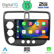 DIGITAL IQ RSB 2187_CPA (9inc) MULTIMEDIA TABLET for HONDA CIVIC 4D mod. 2001-2006