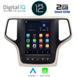 DIGITAL IQ BXH 3983_CPA TESLA STYLE for JEEP GRAND CHEROKEE mod. 2014-2019