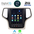 DIGITAL IQ BXH 3983_CPA TESLA STYLE for JEEP GRAND CHEROKEE mod. 2014-2019