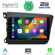 DIGITAL IQ RSB 21904D_CPA (9inc) MULTIMEDIA TABLET for HONDA CIVIC  4Doors mod. 2012-2016