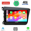 LENOVO SSX 91904D_CPA (9inc) MULTIMEDIA TABLET for HONDA CIVIC  4Doors mod. 2012-2016
