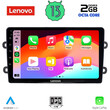 LENOVO LVF 7102_CPA (9inc) MULTIMEDIA TABLET for DACIA DUSTER mod. 2012-2019