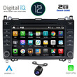 DIGITAL IQ BX 268_GPS (8" DVD) MULTIMEDIA for MERCEDES A – B – SPRINTER – VITO – VIANO mod. 2004-2020