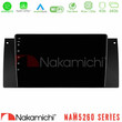 Nakamichi Nam5260 Series 4core Android12 4+64gb bmw 5 Series (E39) / x5 (E53) Navigation Multimedia Tablet 9 με Carplay & Android Auto u-n44-Bm0604