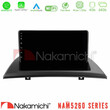 Nakamichi Nam5260 Series 4core Android12 4+64gb bmw e83 Navigation Multimedia Tablet 9 με Carplay & Android Auto u-n44-Bm0780