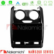 Nakamichi Nam5260 Series 4core Android12 4+64gb Dacia Duster 2014-2018 Navigation Multimedia Tablet 9 με Carplay & Android Auto u-n44-Dc0430