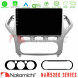 Nakamichi Nam5260 Series 4core Android12 4+64gb Ford Mondeo 2007-2010 Auto a/c Navigation Multimedia Tablet 9 με Carplay & Android Auto u-n44-Fd0919a