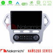 Nakamichi Nam5260 Series 4core Android12 4+64gb Ford Mondeo 2007-2011 (Auto A/c) Navigation Multimedia Tablet 9 με Carplay & Android Auto u-n44-Fd0919ac