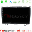 Nakamichi Nam5260 Series 4core Android12 4+64gb Honda crv Navigation Multimedia Tablet 9 με Carplay &Amp; Android Auto u-n44-Hd0110