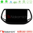Nakamichi Nam5260 Series 4core Android12 4+64gb Jeep Compass 2017&gt; Navigation Multimedia Tablet 10 με Carplay &Amp; Android Auto u-n44-Jp0143