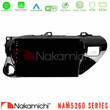 Nakamichi Nam5260 Series 4core Android12 4+64gb Toyota Hilux 2017-2021 Navigation Multimedia Tablet 10 με Carplay & Android Auto u-n44-Ty600