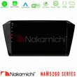 Nakamichi Nam5260 Series 4core Android12 4+64gb vw Passat Navigation Multimedia Tablet 10 με Carplay &Amp; Android Auto u-n44-Vw0055