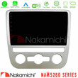 Nakamichi Nam5260 Series 4core Android12 4+64gb vw Scirocco 2008 – 2014 Navigation Multimedia Tablet 9 με Carplay &Amp; Android Auto u-n44-Vw092n